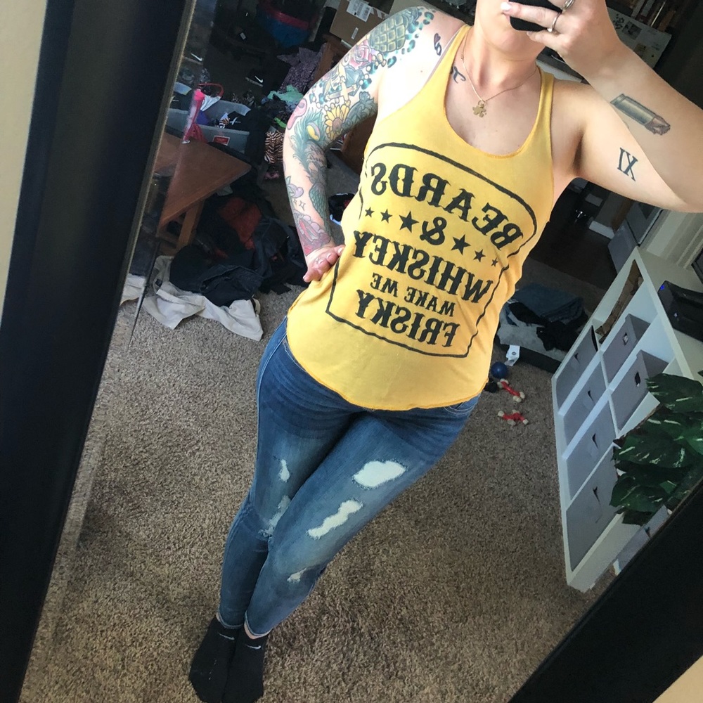 Beer & Whiskey Tank Top